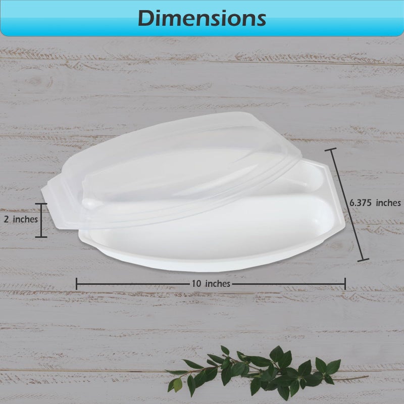 Home-X مبخر الذرة بالميكروويف من هوم-إكس مع غطاء - خالي من BPA، آمن للغسل في غسالة الصحون، غطاء محكم للذرة في الميكروويف لطهي الذرة بشكل لذيذ ومثالي في دقائق - Image 2